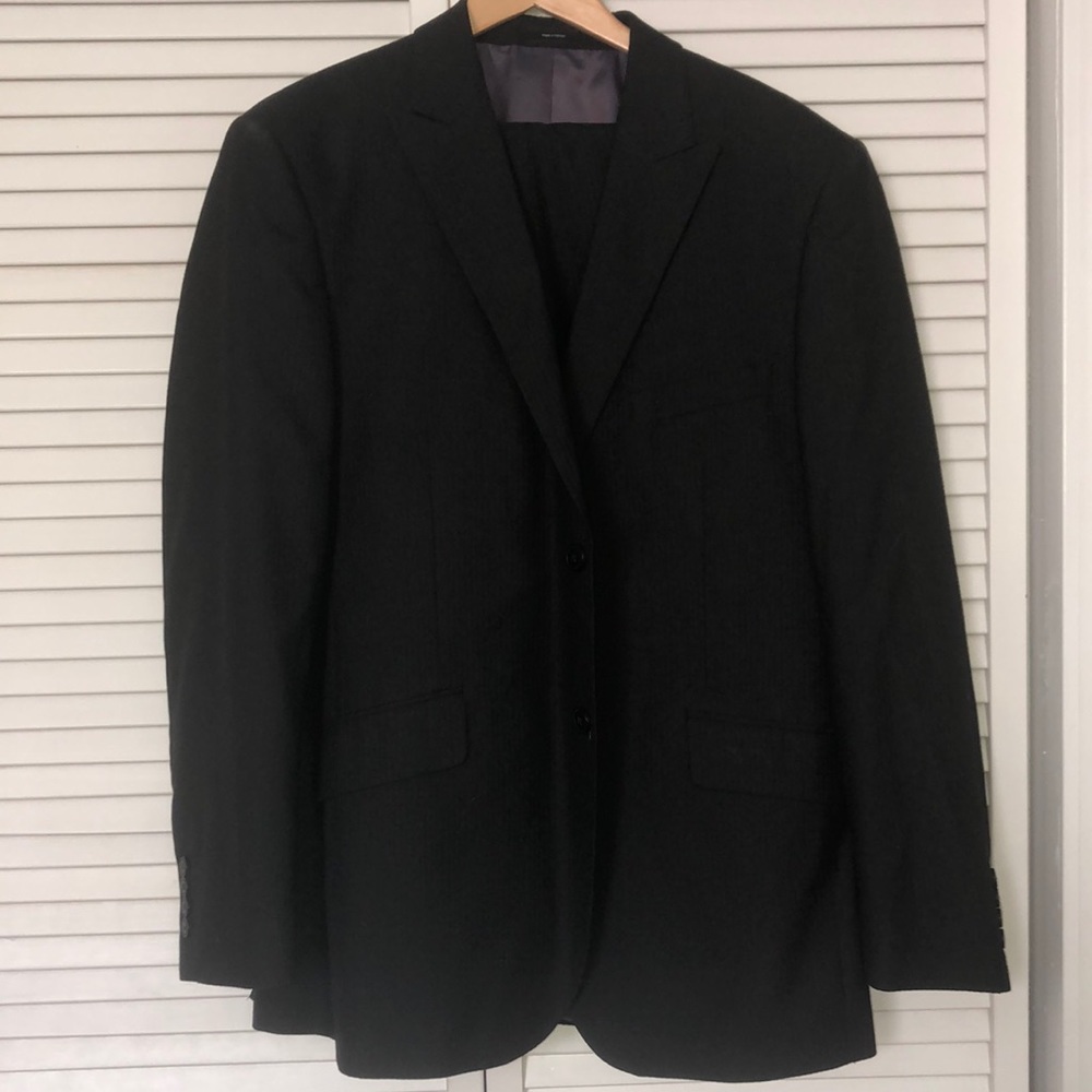 Black J.Ferrar Modern Fit Suit